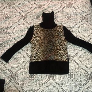 Dolce & Gabbana leopard print knit